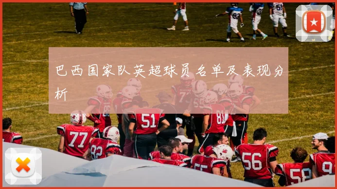 巴西国家队英超球员名单及表现分析